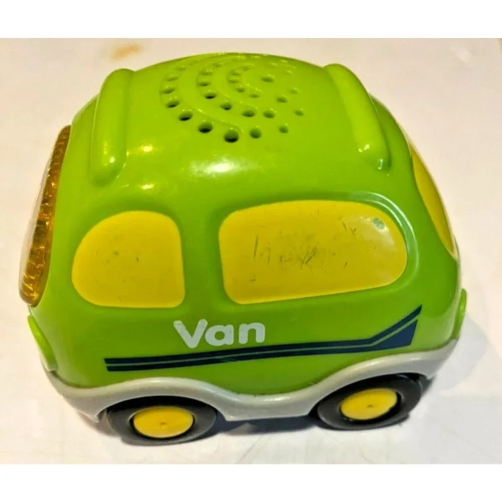 VTech Go Go Smart Wheels Chrissy Cory Green Van Interactive Sounds Tested Works!